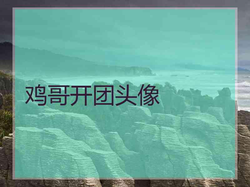 鸡哥开团头像