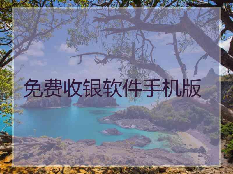 免费收银软件手机版