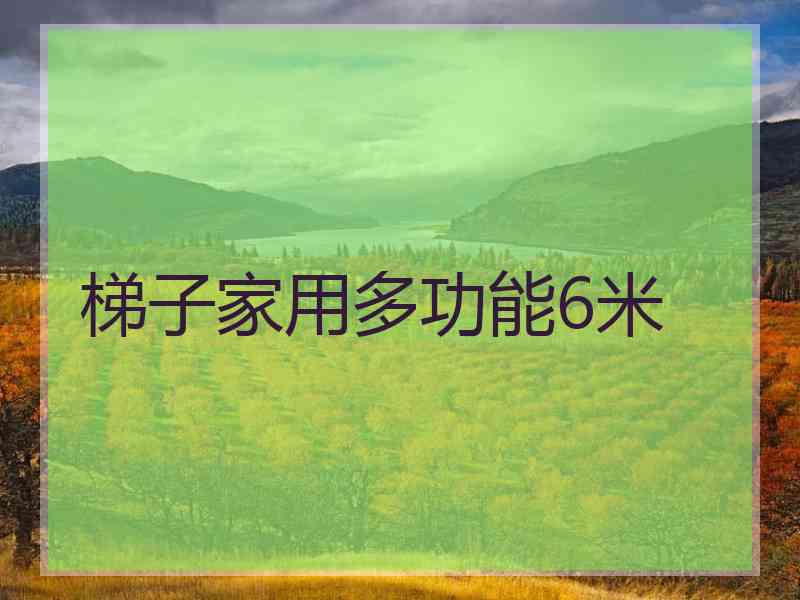 梯子家用多功能6米