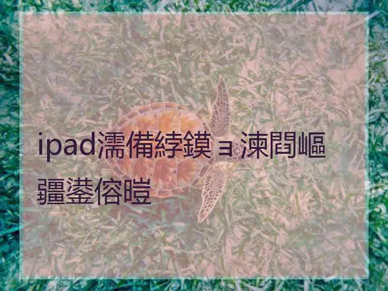 ipad濡備綍鏌ョ湅閰嶇疆鍙傛暟