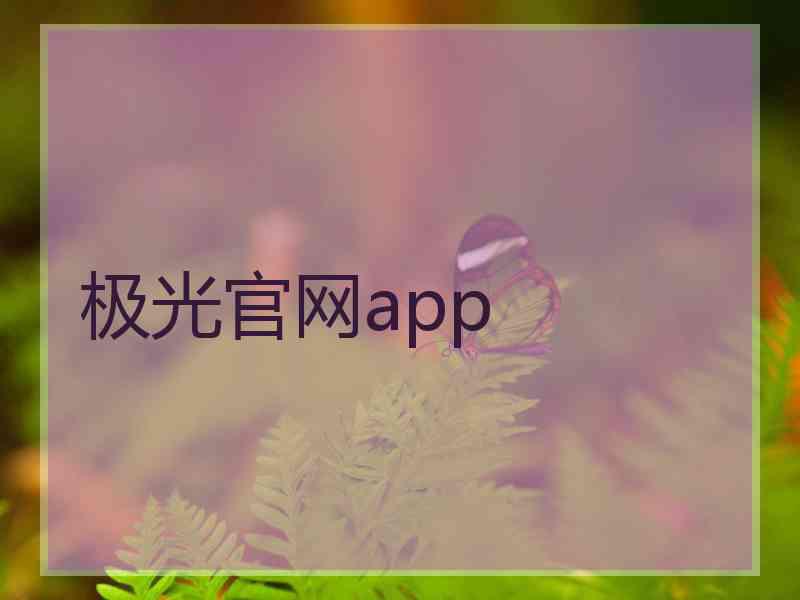 极光官网app