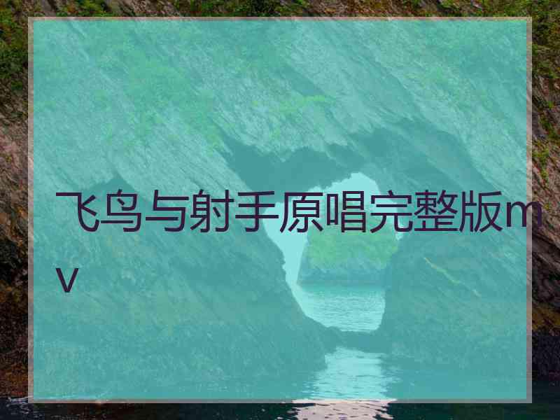 飞鸟与射手原唱完整版mv