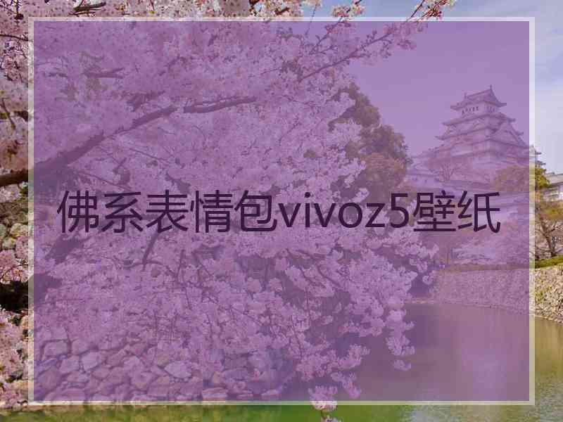 佛系表情包vivoz5壁纸