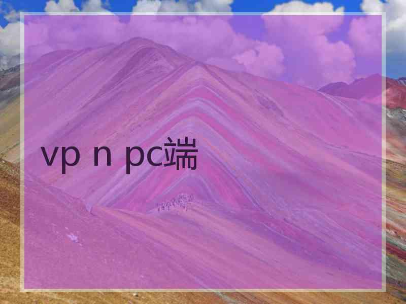 vp n pc端