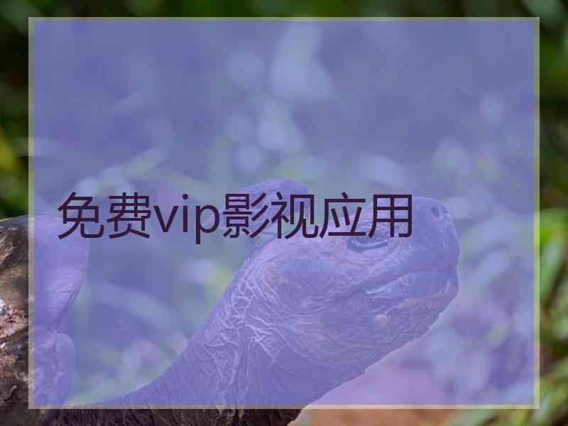 免费vip影视应用