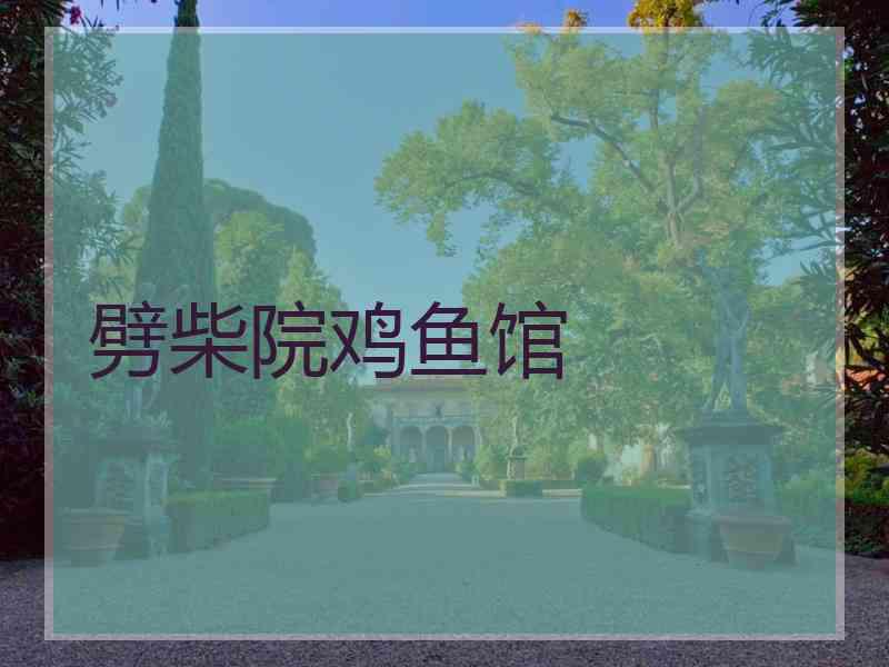 劈柴院鸡鱼馆
