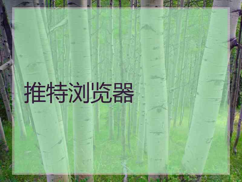 推特浏览器