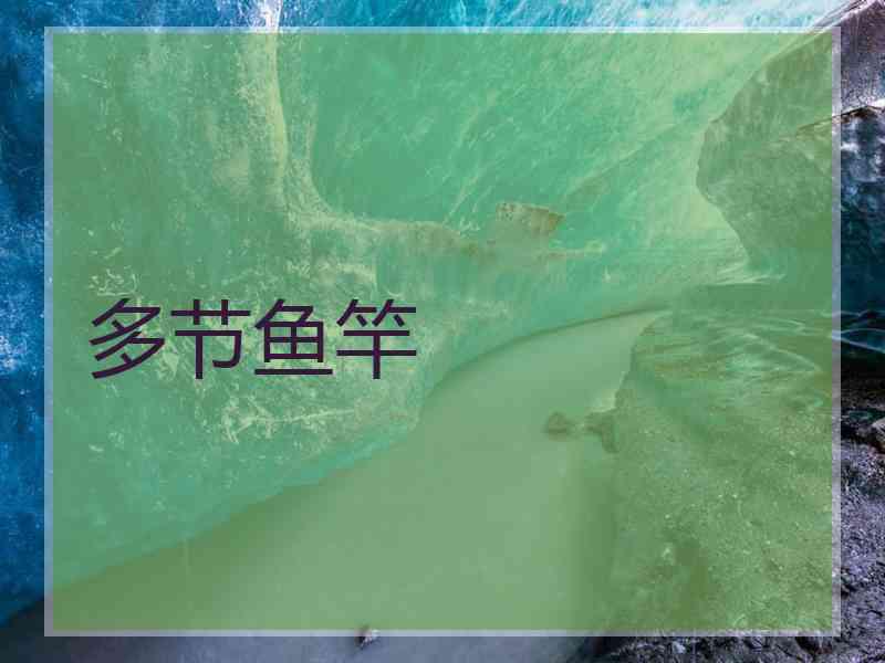 多节鱼竿