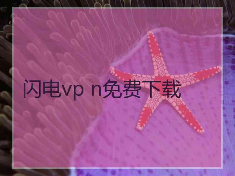 闪电vp n免费下载