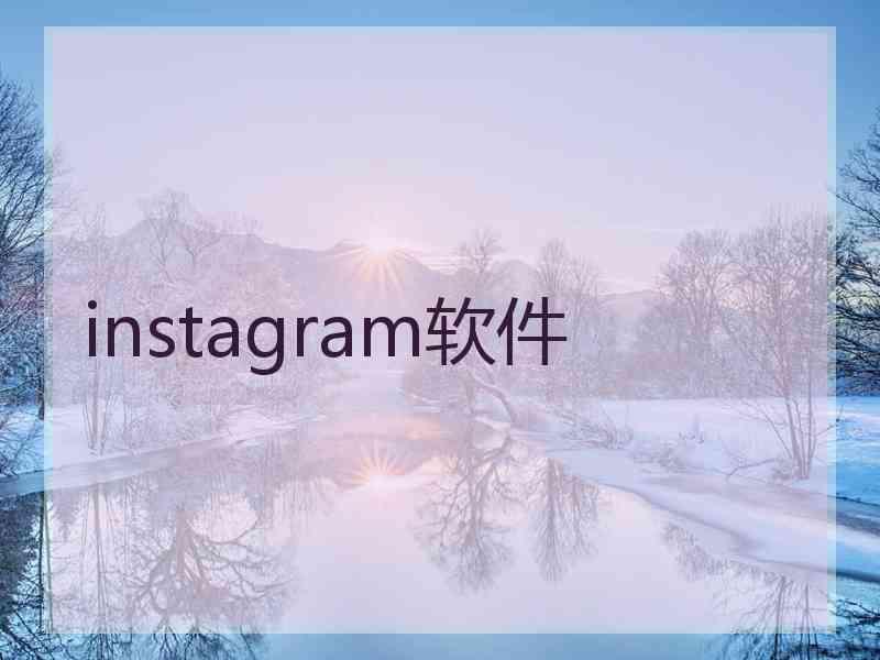 instagram软件