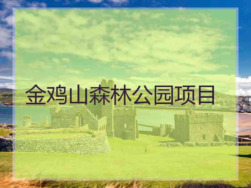 金鸡山森林公园项目