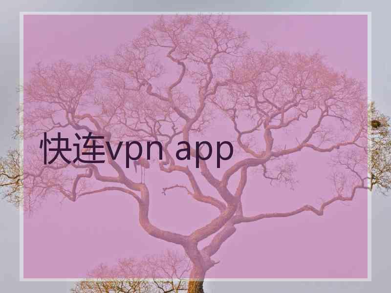 快连vpn app