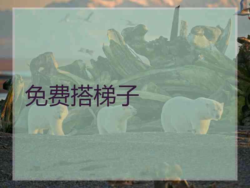 免费搭梯子