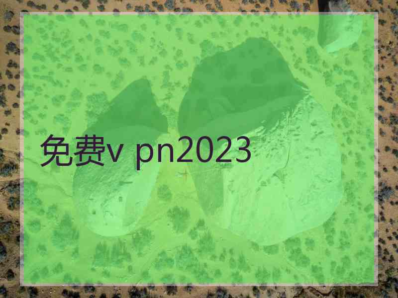 免费v pn2023