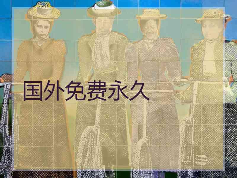 国外免费永久