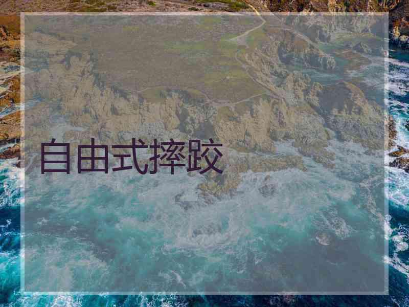 自由式摔跤