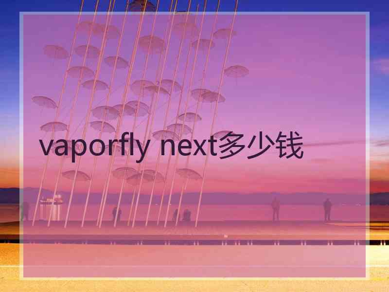 vaporfly next多少钱