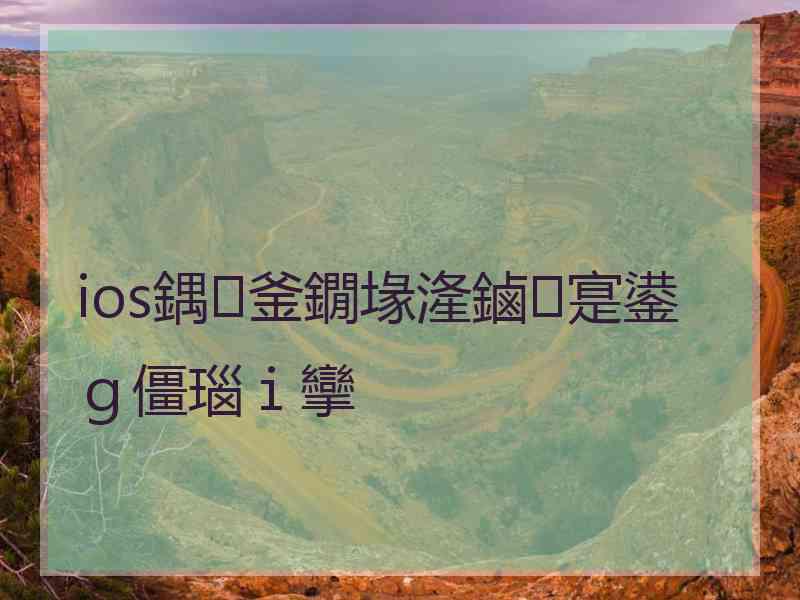 ios鍝釜鐗堟湰鏀寔鍙ｇ僵瑙ｉ攣