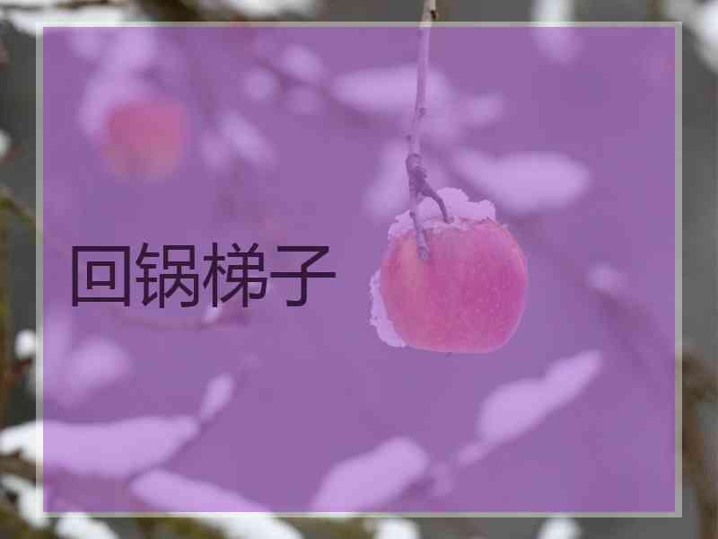 回锅梯子