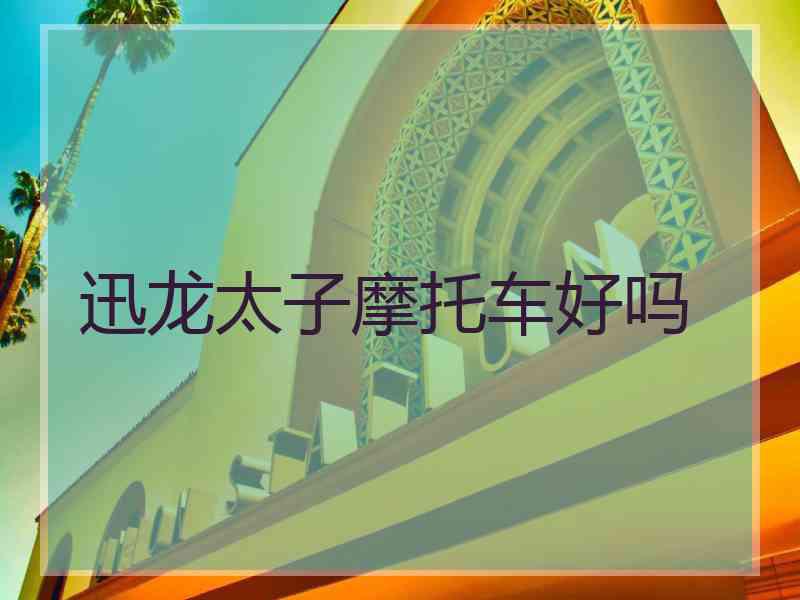 迅龙太子摩托车好吗
