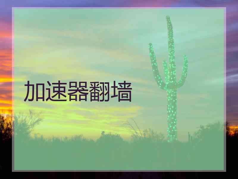 加速器翻墙