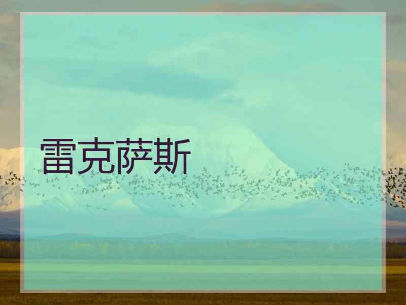 雷克萨斯