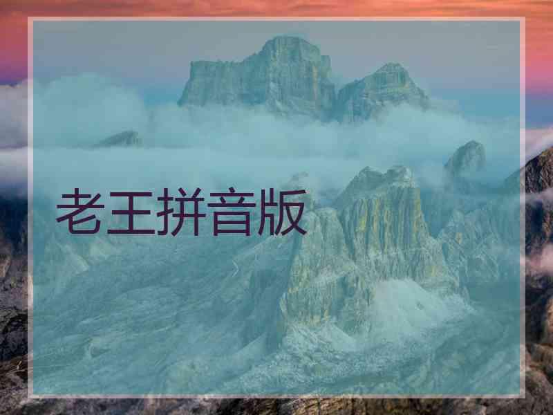 老王拼音版