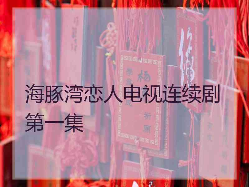 海豚湾恋人电视连续剧第一集