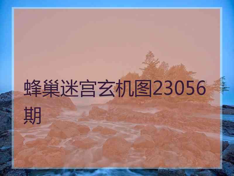 蜂巢迷宫玄机图23056期