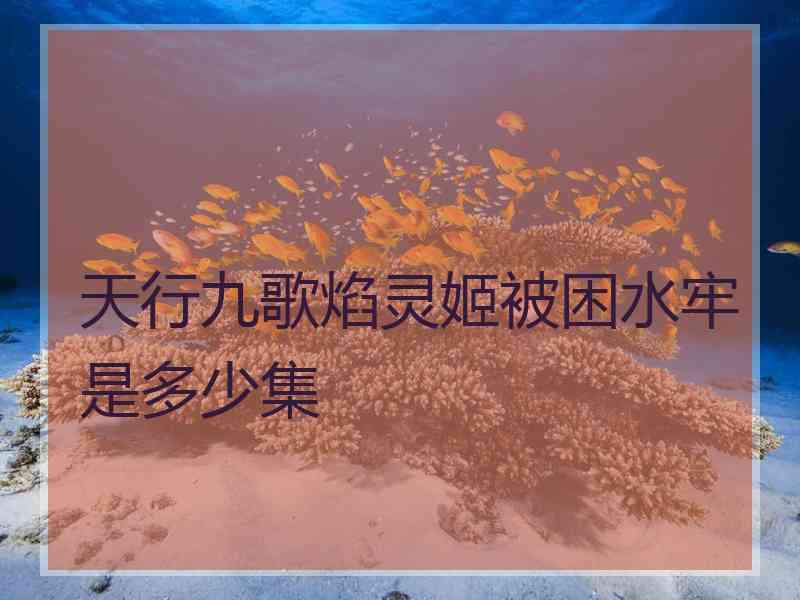 天行九歌焰灵姬被困水牢是多少集