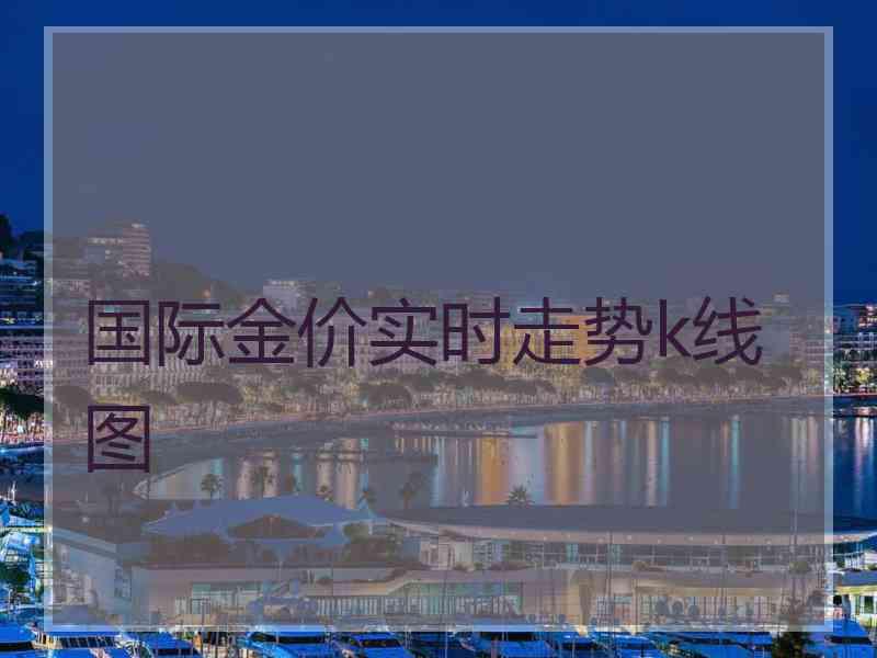 国际金价实时走势k线图