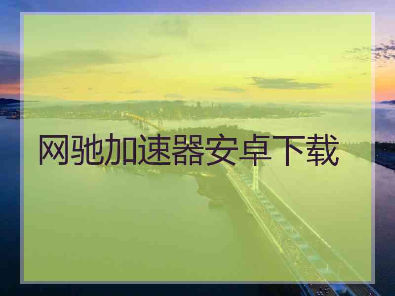 网驰加速器安卓下载